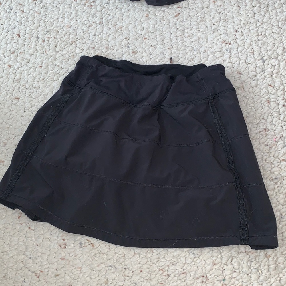 Black lululemon align skirt